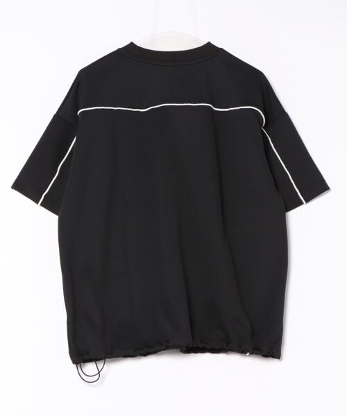 大人スポーティー。パイピングダンボールオーバTシャツ(セットアップ可能) sp1050176