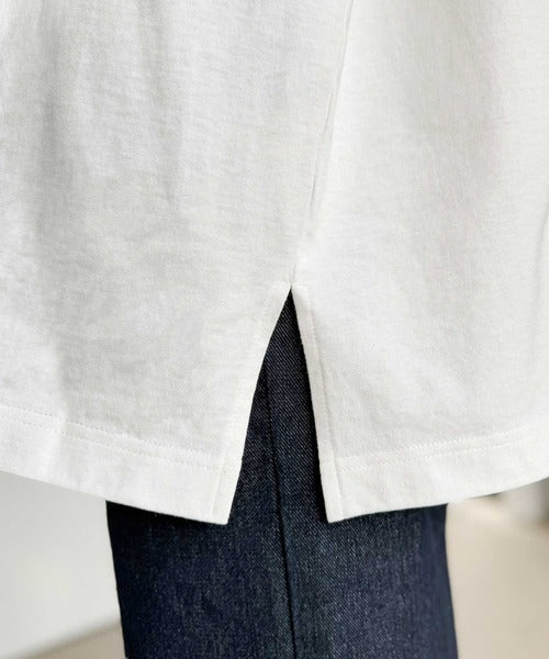 《JaVaジャバコラボ》背中で語る。綿100%バックグラフィック刺繍Tシャツ(半袖) jv1050357