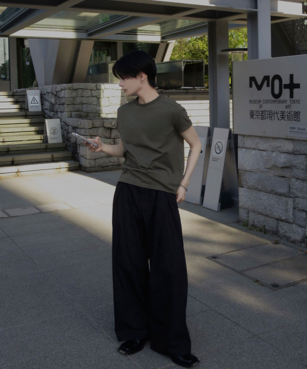 《Haruto×クラシカルエルフコラボ》「細身で、余裕。」Utility SlimFit T-Shirt/ユーティリティスリムフィットTシャツ co1010012
