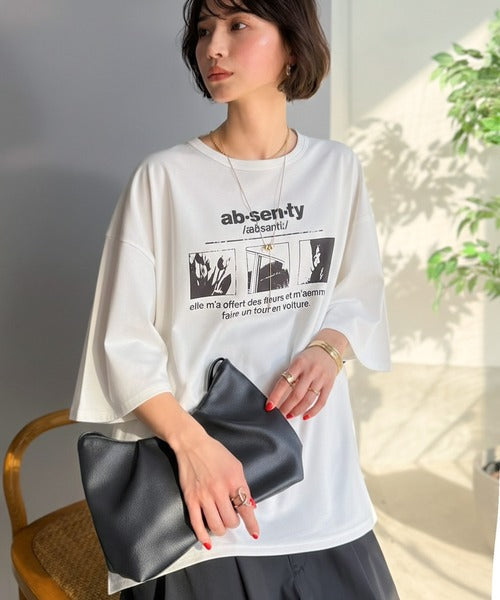 ただのTシャツで、終わらない。フォトグラフィックオーバーサイズダンボールTシャツ(半袖) ce1330075