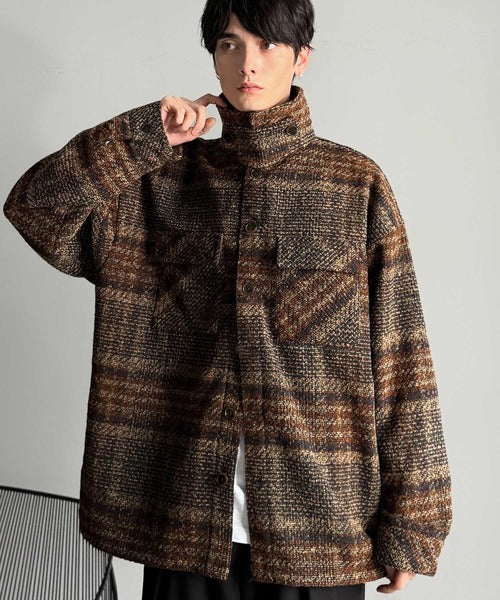 【Classical Origin】クラシカルなディテールと奥行きのある素材で魅せる。Boucle CPO Jacket／ブークレ―素材CPOジャケット co1010034