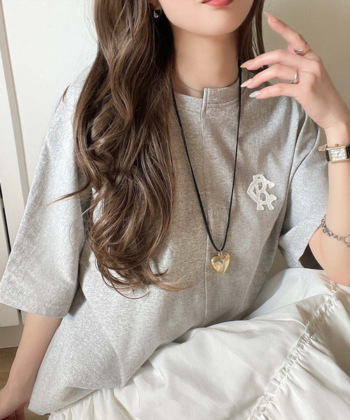 《JaVaジャバコラボ》綿100％!こだわり満載の自信アイテム☆切替BODYロゴTシャツ（半袖） jv1330014