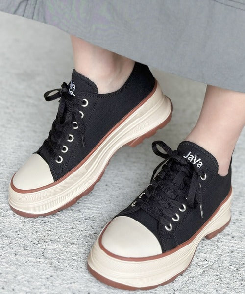 《JaVaジャバ 別注》Campus Style　厚底スニーカー jv1129006