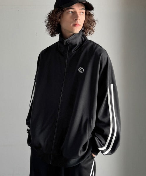 【Classical Origin】「ありそうでない。」サイドラインドルマンハイネックトラックジャケット／Side Lines Dolman High-Neck Track Jacket co1150048