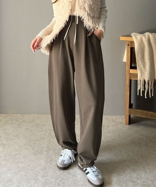 至福の履き心地。ウエストゴムポンチカーブパンツ ce0940214