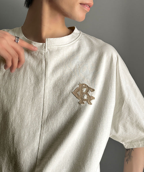 《JaVaジャバコラボ》【メンズ】綿100％!切替BODYロゴTシャツ（半袖） jm1330014