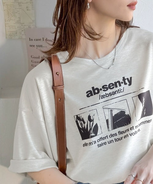 ただのTシャツで、終わらない。フォトグラフィックオーバーサイズダンボールTシャツ(半袖) ce1330075