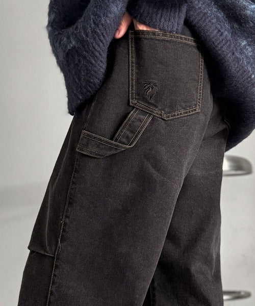 【Classical Origin】「こなれカジュアル。」ペインターパラシュートタックデニムパンツ／Painter Parachute Tuck Denim Pants co1150062