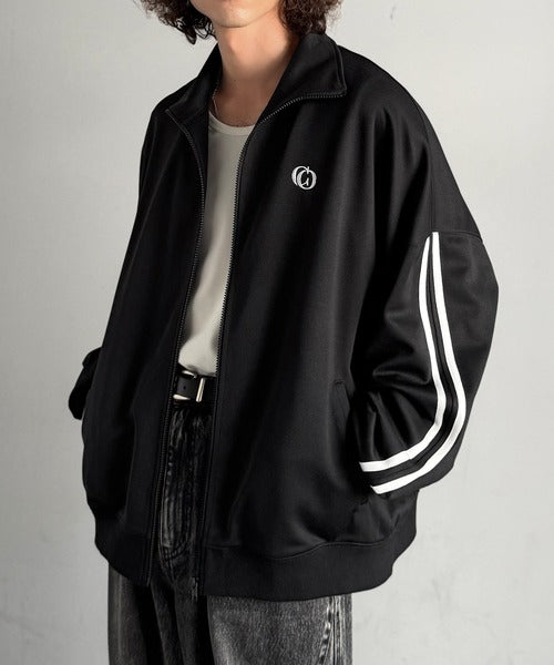 【Classical Origin】「ありそうでない。」サイドラインドルマンハイネックトラックジャケット／Side Lines Dolman High-Neck Track Jacket co1150048
