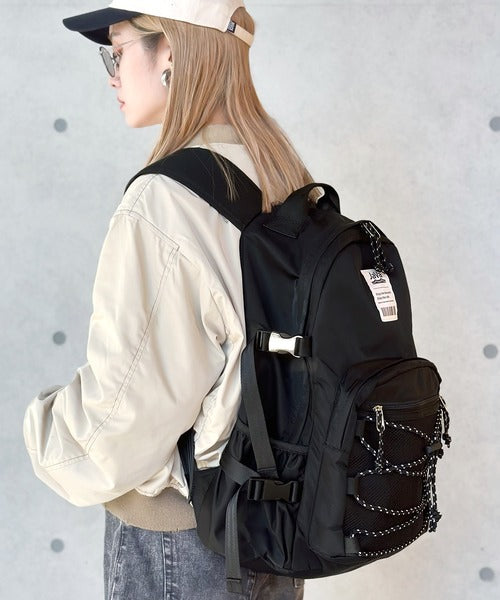 《Javaジャバコラボ》幅広いシーンで大活躍！ミックスロープ使い多ポケットリュック jv1159016