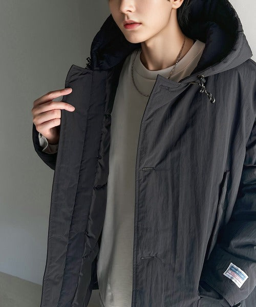 《Javaジャバコラボ》洗練された大人カジュアル。bigポケットフード付き中綿ブルゾン jm1260211