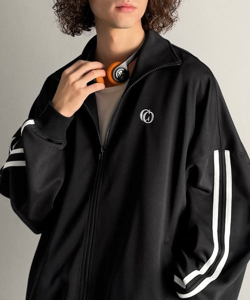 【Classical Origin】「ありそうでない。」サイドラインドルマンハイネックトラックジャケット／Side Lines Dolman High-Neck Track Jacket co1150048