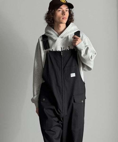 【Classical Origin】Front-Zip Loose Overalls／フロントジップ仕様ルーズオーバーオール co0780008