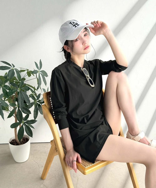 《JaVa ジャバコラボ》接触冷感＆UVカット＆遮熱機能付き♪ラッシュガード5点セット（紫外線カット率90%以上） jv1260412