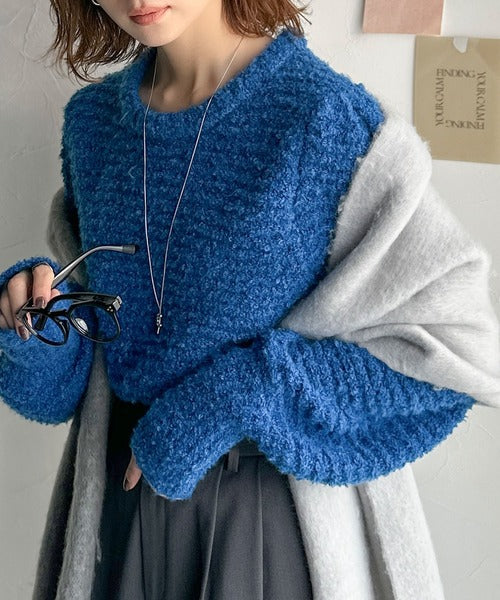 ゆるっとシルエットで大人可愛く！ぽわん袖クルーネックPO（長袖） ce1020299