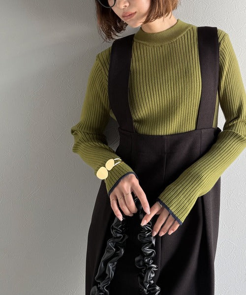 楽にシルエット美人。ワンタックワイドシルエットサロペットパンツ ce1265022