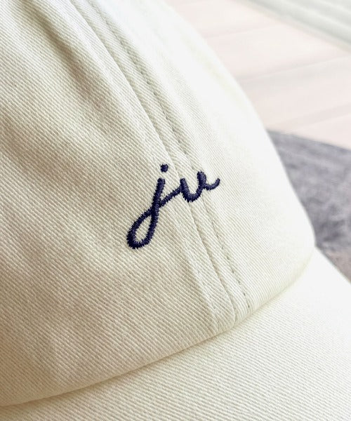 《JaVaジャバコラボ》大人スポーティー。綿100％サイド刺繍深つばベースボールキャップ jv1179085