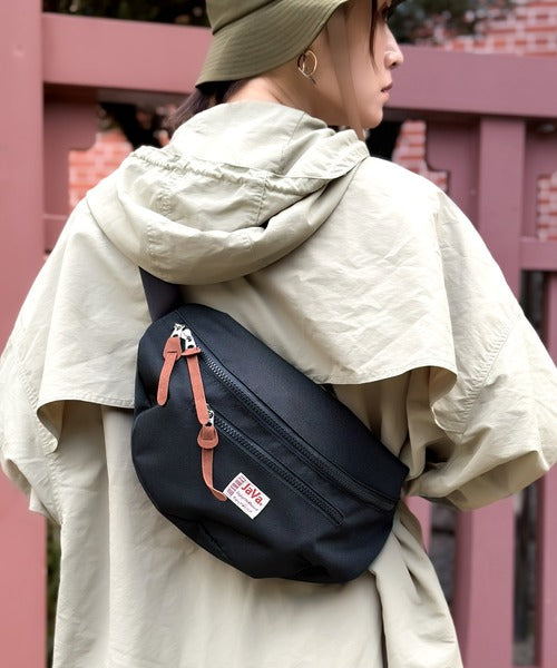 《JaVaジャバ コラボ》お出掛けの相棒。ユニセックスウエストボディバッグ jv1159002