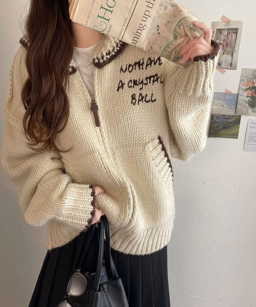 《JaVa ジャバコラボ》大人のカウチン。ロービングカウチンニットジャケット jv1260247