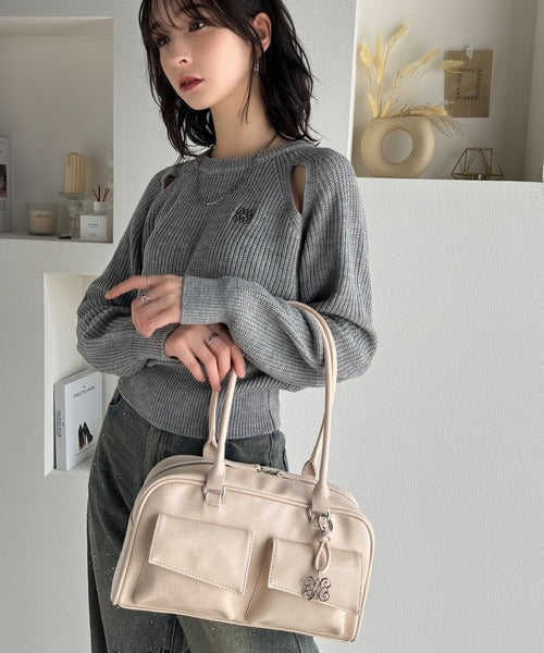 【mily bilet】今季マストなトレンドバッグ。チャーム付きショルダーバッグ mi1159037