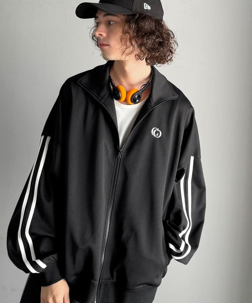 【Classical Origin】「ありそうでない。」サイドラインドルマンハイネックトラックジャケット／Side Lines Dolman High-Neck Track Jacket co1150048