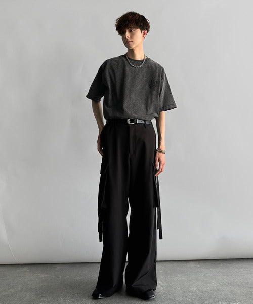 Snow Powder Washed 100% Cotton Vintage T-Shirt／スノーウォッシュ加工ヴィンテージ綿100％Tシャツ co1150019