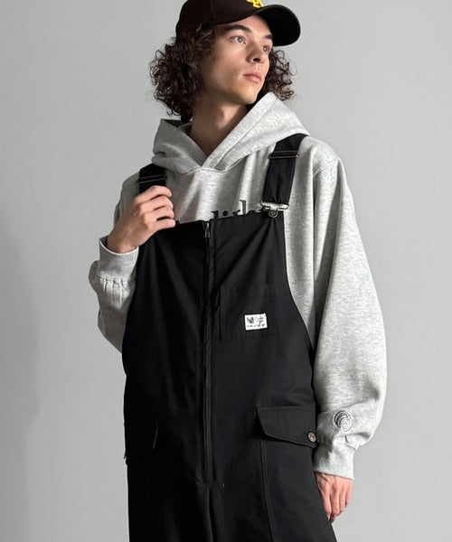 【Classical Origin】Front-Zip Loose Overalls／フロントジップ仕様ルーズオーバーオール co0780008