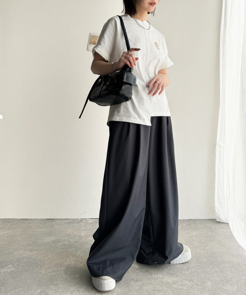 《JaVaジャバコラボ》綿100％!こだわり満載の自信アイテム☆切替BODYロゴTシャツ（半袖） jv1330014