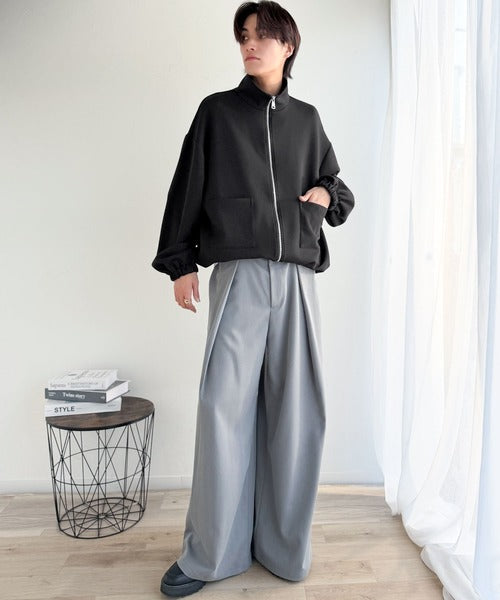 ポケットデザインWジップダンボールジャケット / Pocket Design Double Zip Jacket ao1010534