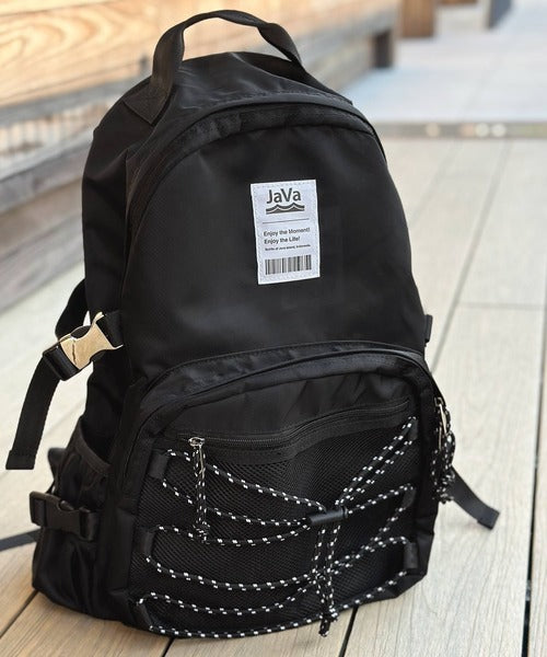 《Javaジャバコラボ》幅広いシーンで大活躍！ミックスロープ使い多ポケットリュック jv1159016