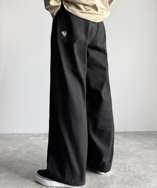 【Classical Origin】「オールシーズン大活躍。」 綿100％インツータック仕様ワイドバルーンパンツ／Inverted Two-Tuck Wide Balloon Pants co0780006