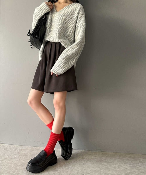 《mily bilet》まるでスニーカーのような履き心地。軽量厚底フェイクレザーコインローファー mi1129015