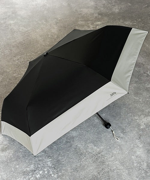 《JaVaジャバコラボ》毎日のお出かけをもっと楽しく。PROTECT U バイカラー晴雨兼用折り畳み傘 jv1340005