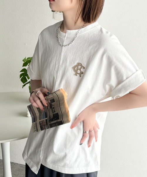《JaVaジャバコラボ》【メンズ】綿100％!切替BODYロゴTシャツ（半袖） jm1330014