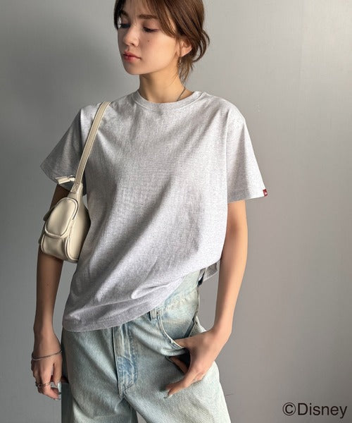 韓国風が今っぽい。ディズニーキャラクターデザイン半袖Tシャツ ce1330036