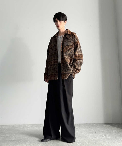 【Classical Origin】クラシカルなディテールと奥行きのある素材で魅せる。Boucle CPO Jacket／ブークレ―素材CPOジャケット co1010034