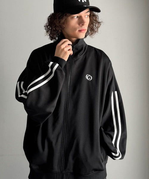 【Classical Origin】「ありそうでない。」サイドラインドルマンハイネックトラックジャケット／Side Lines Dolman High-Neck Track Jacket co1150048