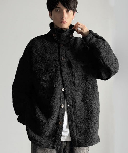 【Classical Origin】クラシカルなディテールと奥行きのある素材で魅せる。Boucle CPO Jacket／ブークレ―素材CPOジャケット co1010034