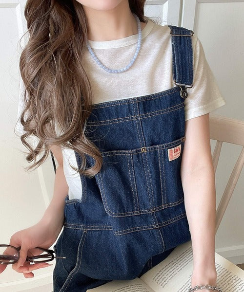 さりげなく輝くラメが主役。ラメ入りショート丈Tシャツ（半袖） ce1110124