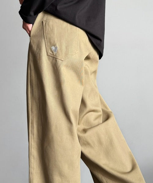 【Classical Origin】「オールシーズン大活躍。」 綿100％インツータック仕様ワイドバルーンパンツ／Inverted Two-Tuck Wide Balloon Pants co0780006