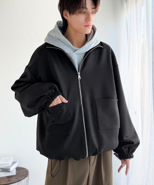 ポケットデザインWジップダンボールジャケット / Pocket Design Double Zip Jacket ao1010534