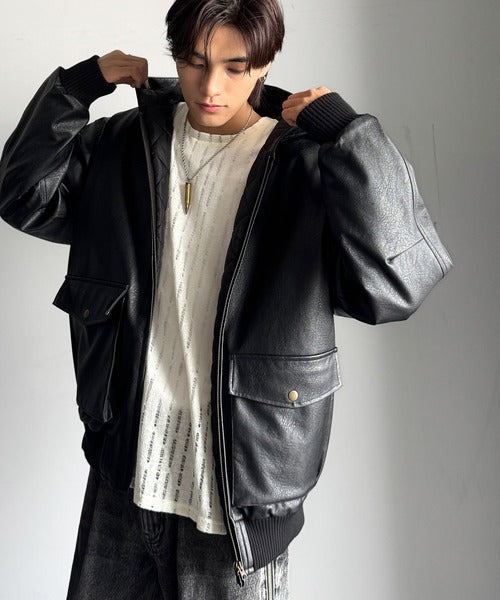 【Classical Origin】「シンプルに魅せる。」グランジモードリラックスシアープルオーバー（長袖）/Grunge Mode Relaxed Pullover co1010027