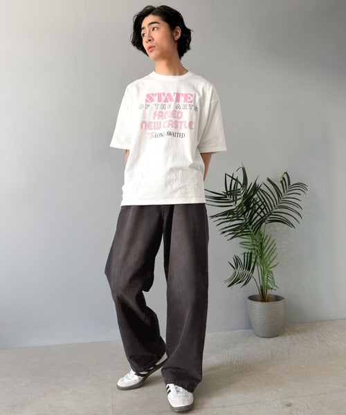 《JaVaジャバコラボ》【接触冷感・速乾機能付き】清涼素材で夏でもデニムをヘビロテ！ブラスト加工 バックデザイン リラックスフィット ジーンズ jo1150088