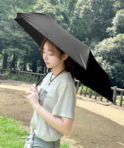 '-13.7℃。開けば涼しい空間を作れる。PROTECT U_超軽量晴雨兼用折り畳み傘 ce1340001