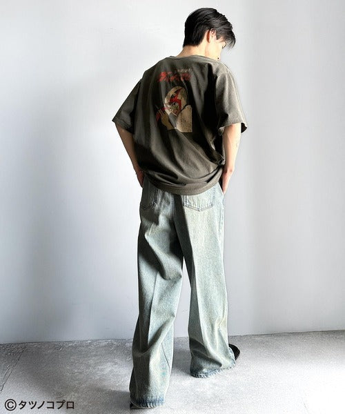 【タツノコプロ】時代を超えたレトロモード。前後2wayガッチャマンクラシカルエルフオリジナルTシャツ cm1330008