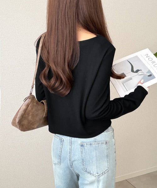 【mily bilet】一枚で決まる大人フェミニンスタイル。 レースドッキングリボンデザイントップス ドット mi1029199