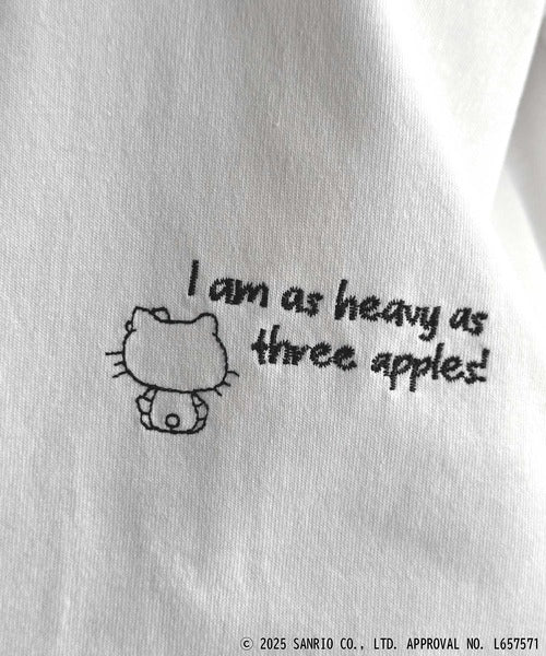 【Sanrio characters/サンリオキャラクターズ】綿100％!かわいい魅力サンリオキャラクターズ刺繍半袖Tシャツ ce1330035