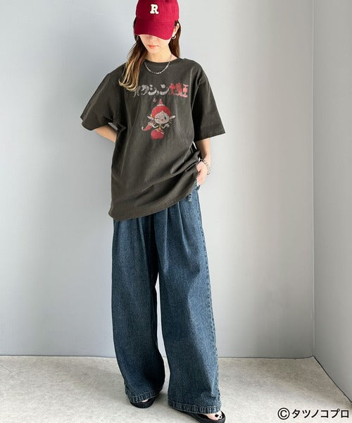 【タツノコプロ】アクビちゃん。オリジナルデザイン前後2wayヴィンテージ風BIG-T cm1330027