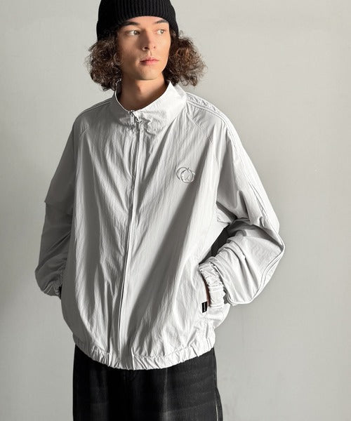 【Classical Origin】「大人ストリート。」サイドライン仕様ナイロントラックジャケット／Side Line Accents Nylon Track Jacket co1150063