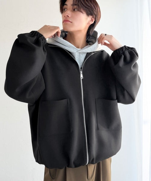 ポケットデザインWジップダンボールジャケット / Pocket Design Double Zip Jacket ao1010534